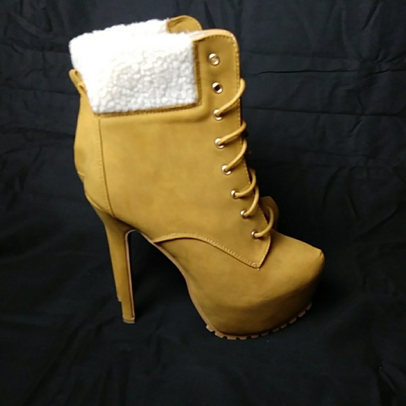 Bella Marie Shoes - Bella Marie Ankle Bootie With Stiletto Heels